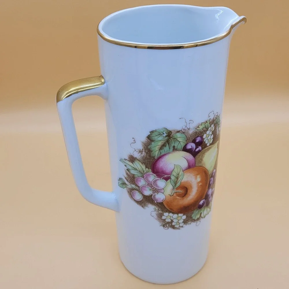 Andrea by Sadek Orchard Fruit Porcelain‎ Water Pitcher 9